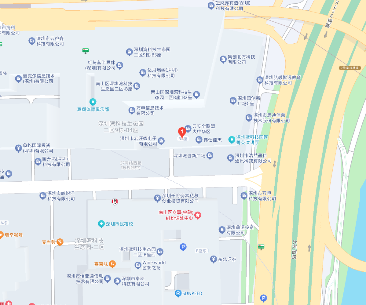公司位置地图