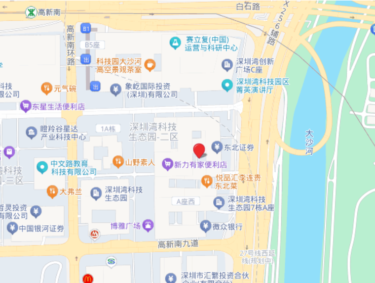 公司位置地图